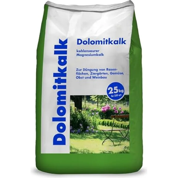 Hamann Mercatus Dolomitkalk Rasenkalk 25 kg Sack für max. 250 m²