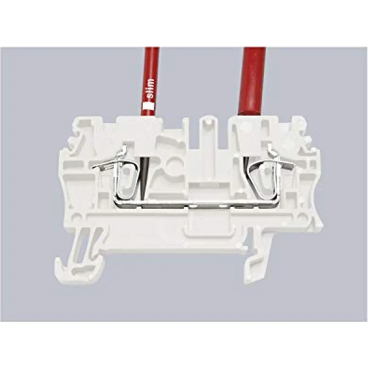 Wiha Schraubendreher SoftFinish electric slimFix Schlitz (35446) 3,5 mm x 100 mm für tiefliegende Schrauben, ergonomischer Griff für kraftvolles Drehen, Allrounder für Elektriker, VDE-geprüft, stückgeprüft – Bild 2