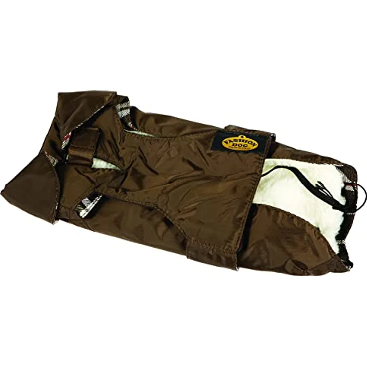 Fashion Dog Hundemantel speziell für Boxer - braun - 60 cm