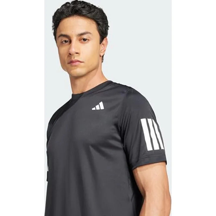 adidas Performance Poloshirt CLUB TENNIS CLIMACOOL 3-STREIFEN T-SHIRT – Bild 3