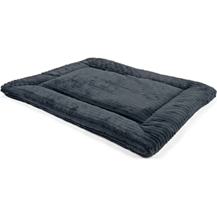 TrendPet Harmony 4cm gefütterte Hundedecke, Katzendecke, Liegedecke für Hunde und Katzen (Anthrazit, 75x55cm) – Bild 4