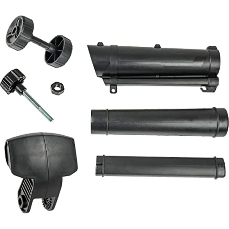 WALTER Professional Li-Ion Akku-Laubbläser und Laubsauger 40V, Blasgeschwindigkeit 160-210 km/h, 10,3 m³/min Einsaugvolumen, 45 l Laubsackkapazität, 3,4 kg, inkl. Tragegurt – Bild 6