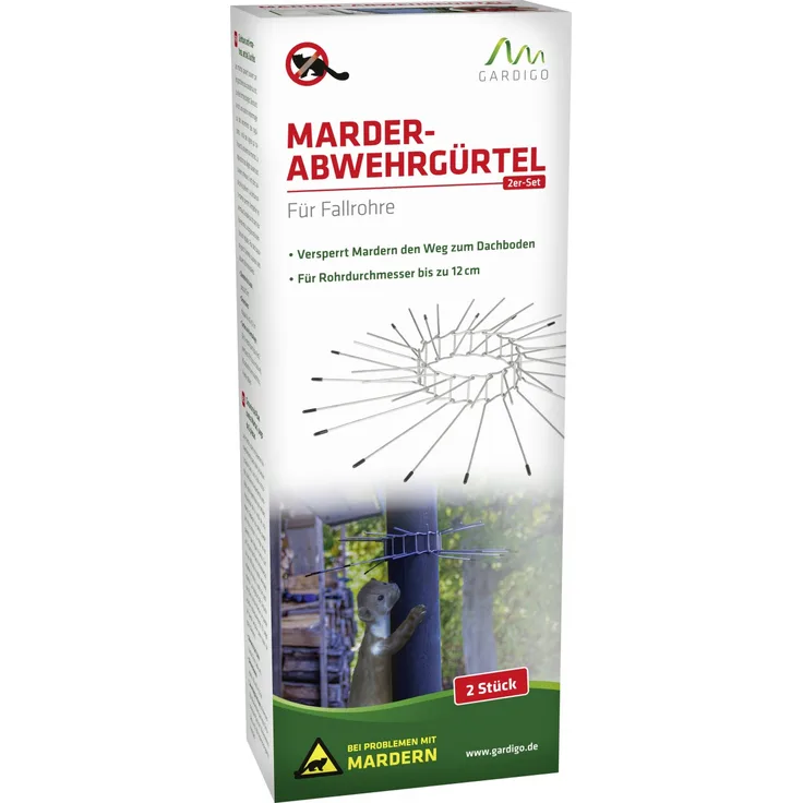 Gardigo Abwehrgürtel Marderabwehr Funktionsart Abschreckung 2St.
