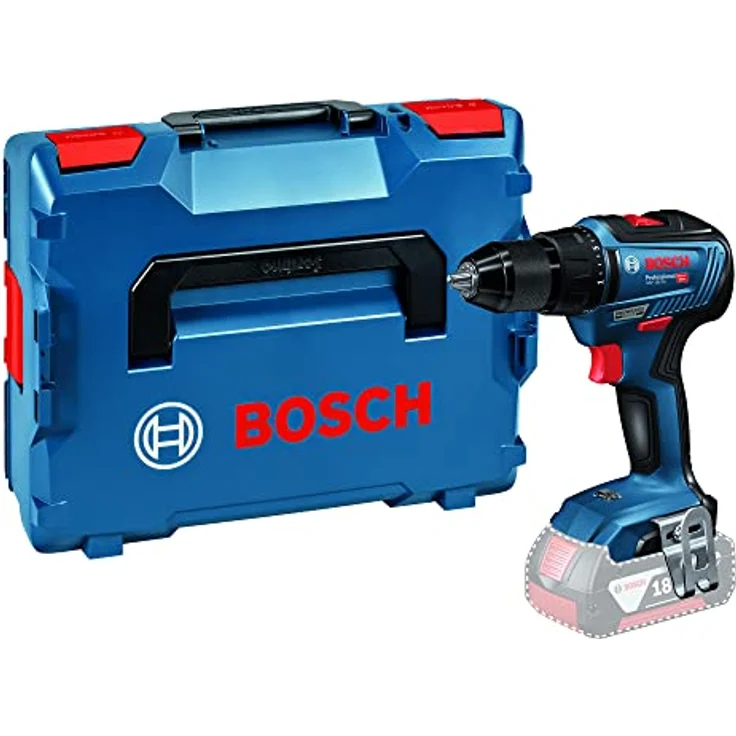 Bosch Professional Akkuschrauber GSR 18V-55 (2x 4,0 Ah Akku, 18 Volt System, max. Drehmoment: 55 Nm, in L-Boxx) – Bild 2