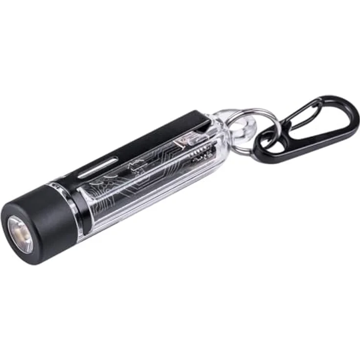 Nextorch K40, Taschenlampe LED-Schlüsselanhänger, 700 Lumen mit Strobe und 365nm UV, spritzwassergeschützt, 73 mm – Bild 2