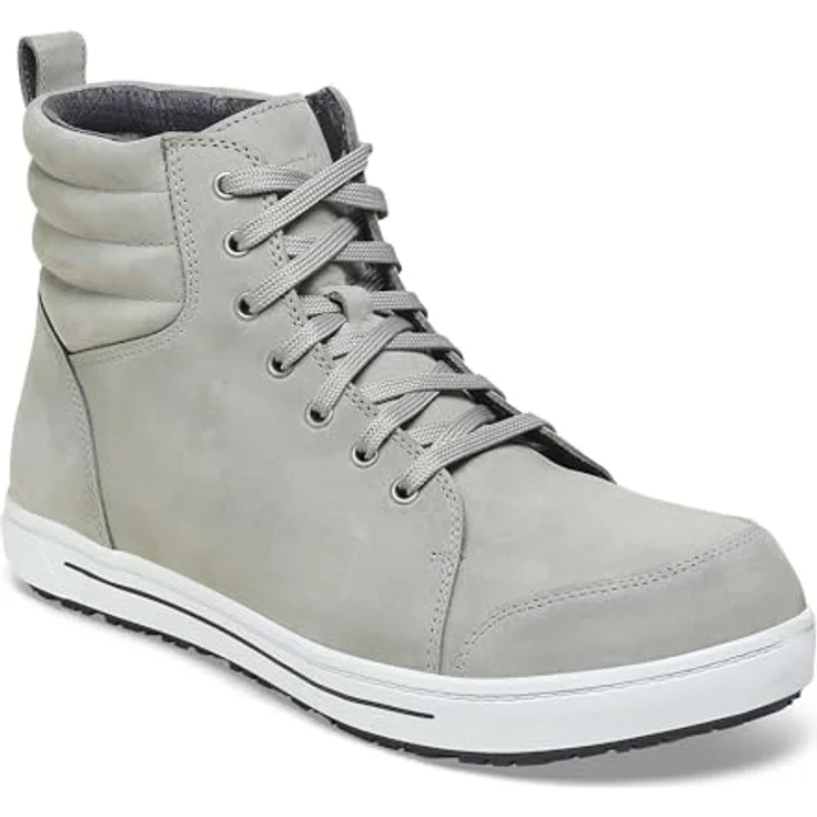 Birkenstock QS 700, Sicherheitsschuhe S3 aus natürlichem Leder mit Stahlkappe und rutschfester Nitril-Gummisohle, Größe 40 – Bild 1