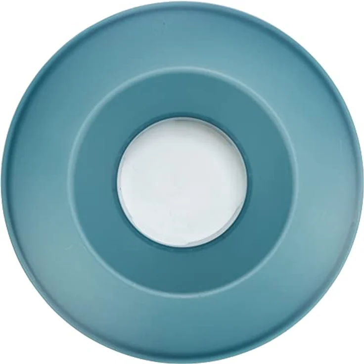TRIXIE Slow Feeding Rocking Bowl, Kunststoff/TPR, 0,5 L/Ø 23 cm, Grau/Blau - 25285 – Bild 5