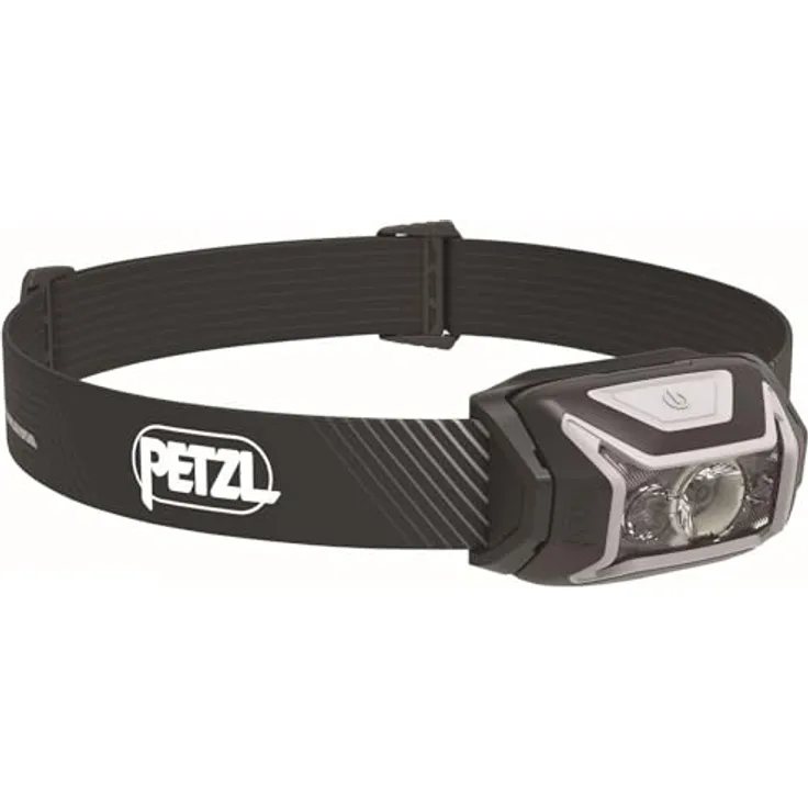 PETZL Wiederaufladbar - Stirnlampe ACTIK CORE - Unisex, Grau, Einheitsgröße