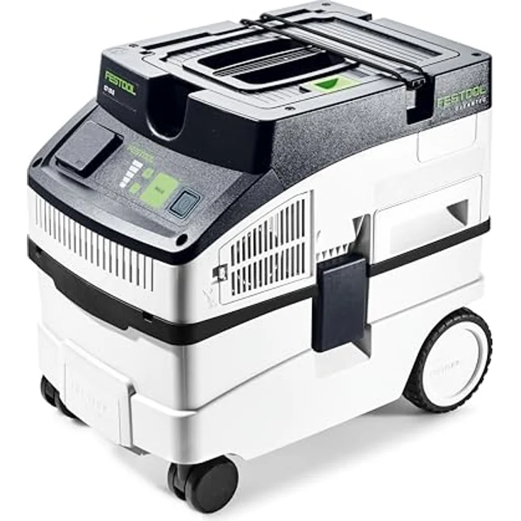 Festool Absaugmobil CLEANTEC CT 15-Set, leistungsstarker Nass- und Trockensauger mit 15 Litern Behältervolumen, 5-stufiger Saugkraftregulierung und Antistatik-Funktion – Bild 2
