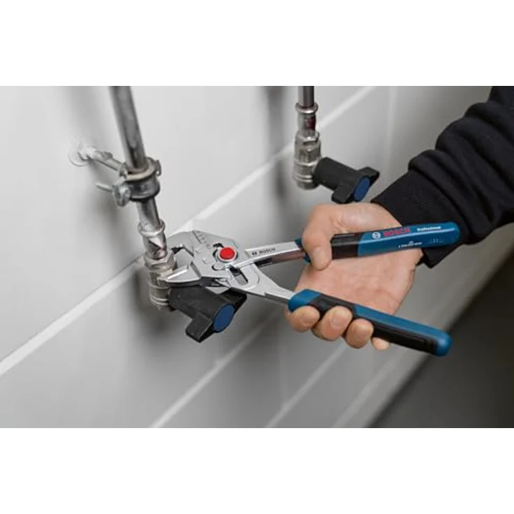 Bosch Professional Zangenschlüssel (250 mm, 2K-Softgrip, Chrom-Vanadium-Stahl) – Bild 5
