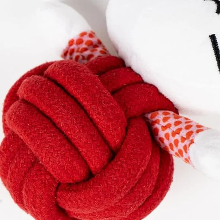 CERDÁ LIFE'S LITTLE MOMENTS Hello Kitty Hundespielzeug, interaktives und robustes Seilspielzeug, ideal zum Beißen und Ziehen, farbenfrohes Design für aktive Hunde – Bild 3
