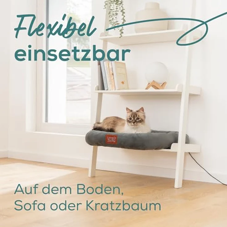 Beurer Love Your Pet Wärmebett Kira, elektrisch beheiztes Hundebett mit Timer, waschbar bei 30°C, kratzfest und wasserdicht, 58 x 50 cm – Bild 5