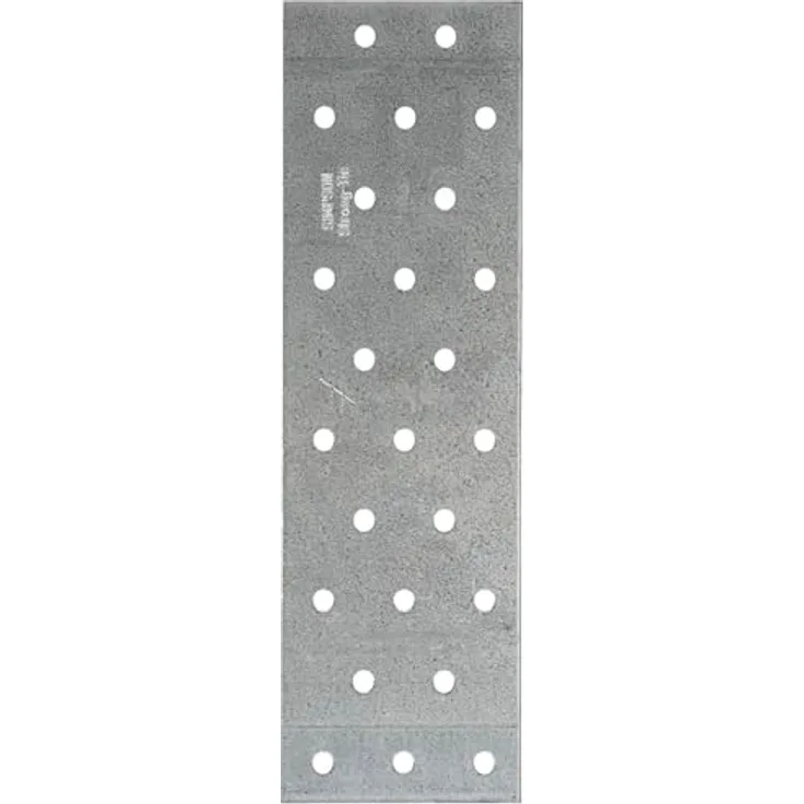 SIMPSON Lochblech NP 100x400x2 mm, feuerverzinkter Stahl für Zaunbau-Zubehör