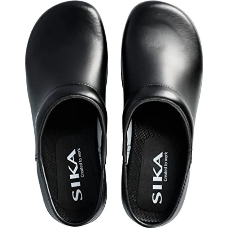 Sika Scarpa Klomp 1185 Flexika, Leichte Sicherheitsschuhe mit flexibler PU-Sohle, Schwarz, Größe 47 – Bild 5