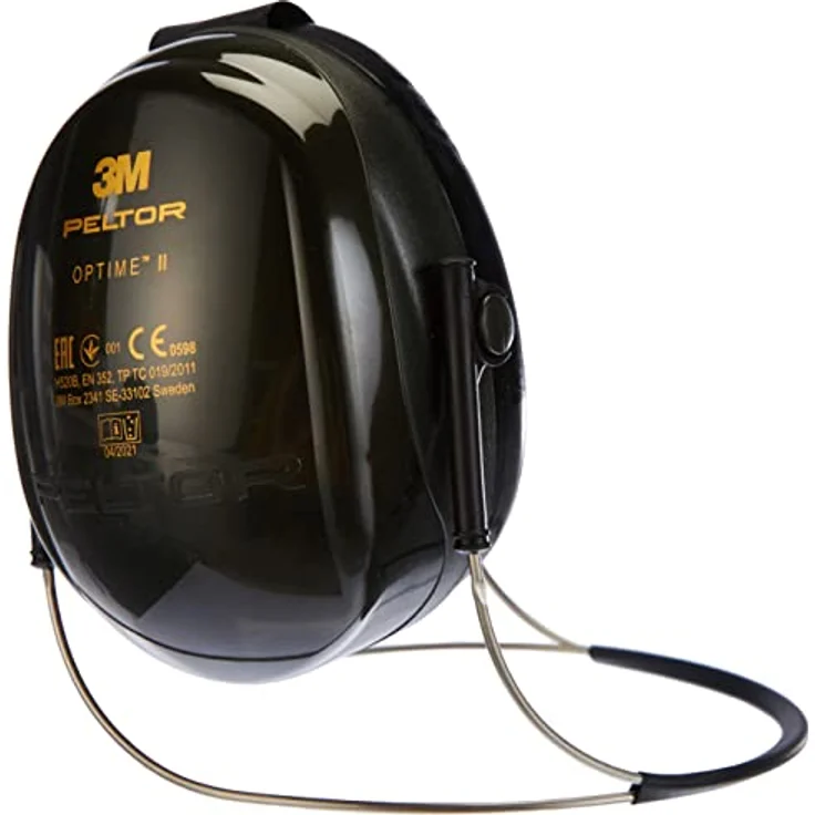 3M Peltor Optime II Kapselgehörschutz, Nackenbügel, Kapselgehörschützer, SNR 31 dB, 1 Stück, Grün – Bild 4