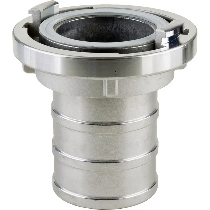 Wilo Schlauchkupplung Storz A/Ø 110 mm, Aluminium mit Schlauchtülle und Schlauchschelle