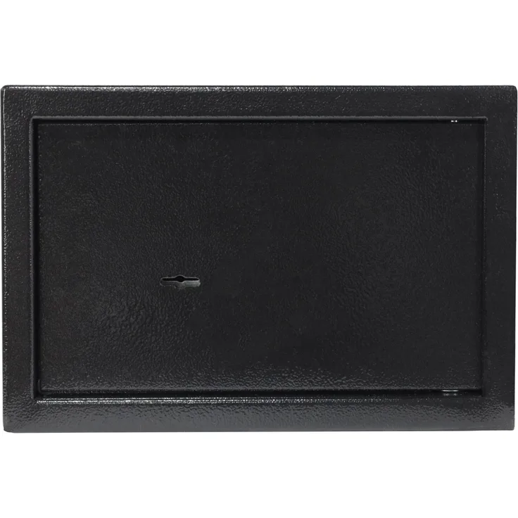 HELO24 Möbeltresor Safe Tresor Geldschrank Wandtresor Wandsafe S - S1 schwarz, Stahl, 200 x 310 x 200 mm, 6,3 kg