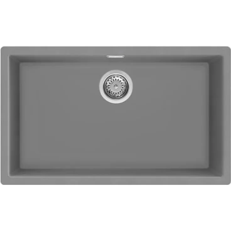 Smeg VZP76CT QUADRA Spülbecken, Cement - Verbundwerkstoff, Standard, 1 Tank