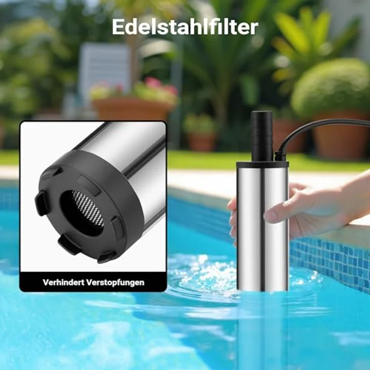 WilTec Mini Pumpe mit 12-15 l-min für Wasser und Dieselöl bei 8500 Upm, zum Ablassen von Flüssigkeit – Bild 7