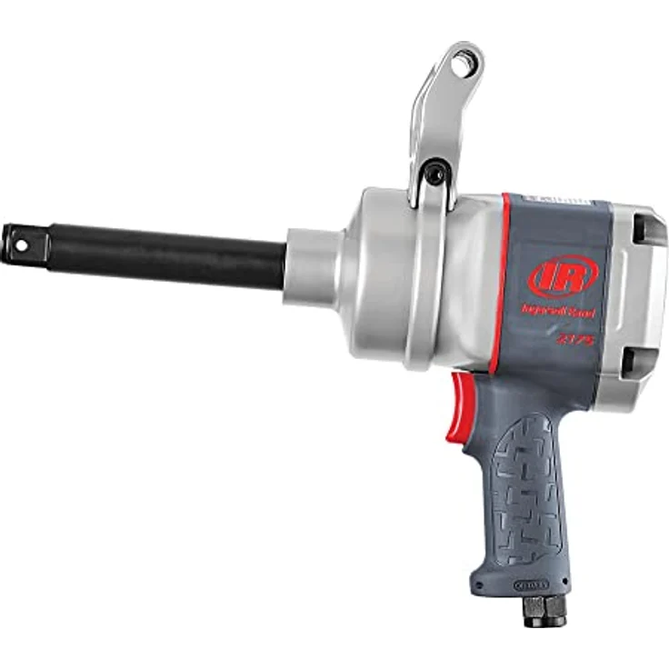 Ingersoll-Rand Druckluft Schlagschrauber 2175MAX-6, kompakt, effizient, 360 Grad verstellbarer Pistolengriff, chrom – Bild 2