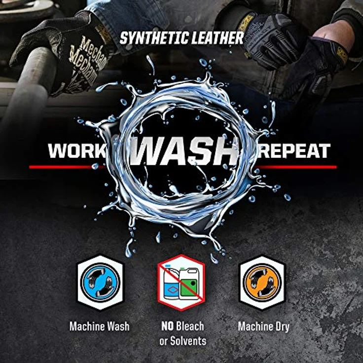Mechanix Wear: M-Pact Taktische Handschuhe sicherer Passform, Touchscreen-fähige Schutzhandschuhe für Herren, Arbeitshandschuhe mit Aufprallschutz und Vibrationsdämpfung (Camouflage – MultiCam, Large) – Bild 4