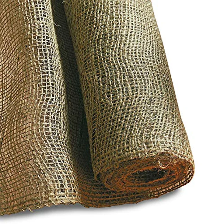 NOOR Jute-Zuschnitt leicht 0,9 x 10 m I Jute-Rolle zum Adventskalender selber basteln, als Deko-Material oder als Frostschutz für Pflanzen I Jute-Winterschutz für Topf- und Kübelpflanzen I Natur – Bild 1