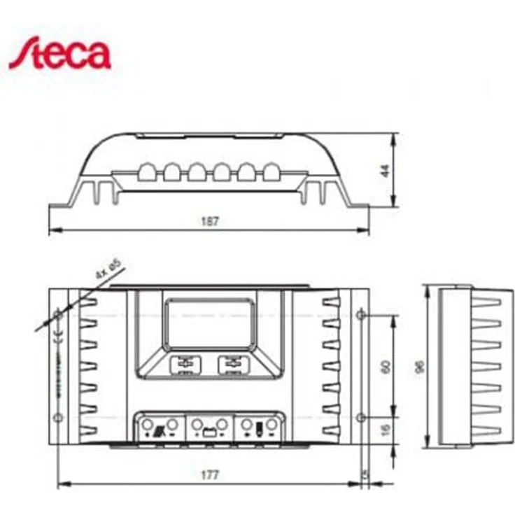 Steca PR 1010, Solar-Laderegler mit großem Display und optimaler Batteriepflege für bis zu 900 Wp Modulleistung – Bild 2