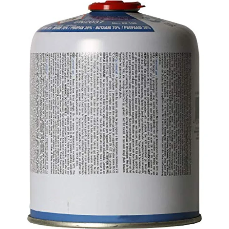CFH Druckgasdose UG 440, Universelle Druckgasdose mit 440 g Propan/Butan-Gemisch, 70% Butan/30% Propan, DIN EN 417 Schraubanschluss