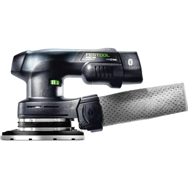 Festool Akku-Rutscher RTSC 400 3,0 I-Set, kabelloser Exzenterschleifer mit 18 V bürstenlosem Motor und 3,0 Ah Akku, ergonomisch und leicht – Bild 3