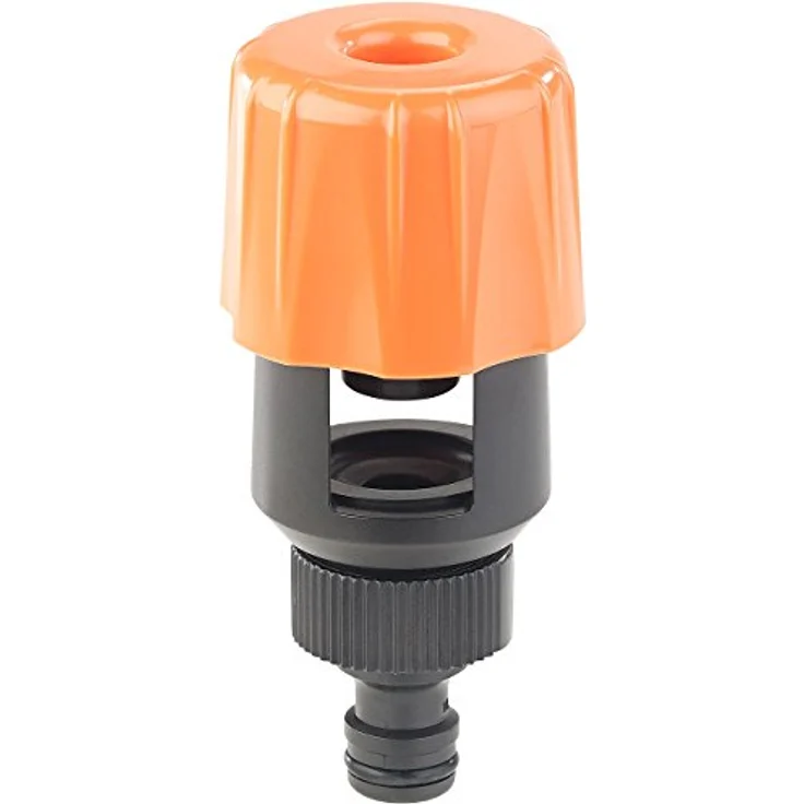 Royal Gardineer Schlauchadapter: Universal-Wasserhahn-Adapter zum Anschluss von Gartenschläuchen (Wasserhahnanschluss, Wasserhahn Aufsatz Schlauch, Bewässerungscomputer) – Bild 2