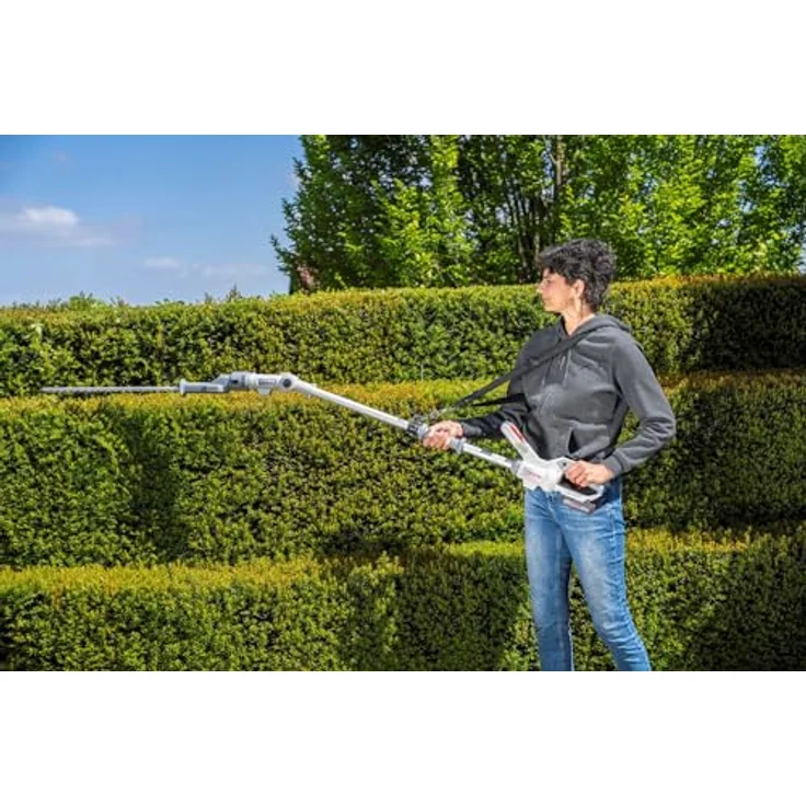 IKRA Akku Teleskop Heckenschere ICPH 2050, 20V, 50 cm Schnittlänge, teleskopierbar 105–210 cm, inkl. 2 Akkus & Schnelllader – Bild 19