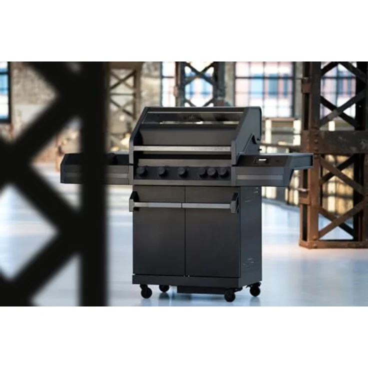 Grillfürst Independence P530G Smart Grill mit WLAN-Modul, XXL Infrarotbrenner, Heckbrenner und Gusseisenrosten – Bild 5