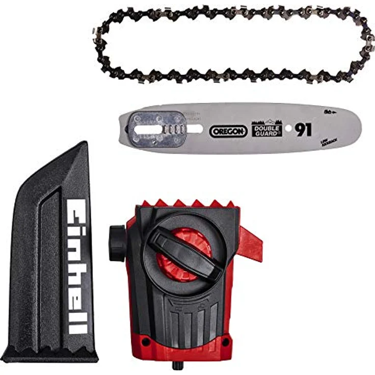 Original Einhell Hochentaster-Aufsatz - passend für Akku-Hochentaster GE-HH 18 Li T und GE-HH 18-45 Li T Power X-Change PXC, Schnittlänge 17 cm, 90° drehbarer Aufsatz, 7-fach neigbar, Metallgetriebe für hohe Lebensdauer – Bild 2