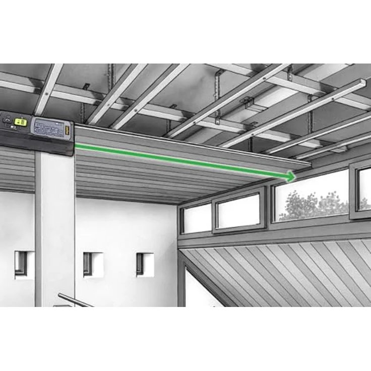 LASERLINER LaserRange-Master Gi4, Mini Laser-Entfernungsmesser bis 40 m mit Pythagoras-Funktion und grünem Laser – Bild 9
