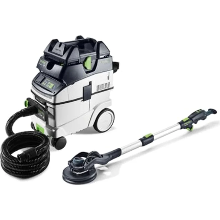 Festool PLANEX LHS 2 225 EQI/CTL 36-Set, Langhalsschleifer mit LED-Lichtring und bürstenlosem EC-Motor, ergonomischer T-Griff, inkl. Systainer SYS3 XXL – Bild 1