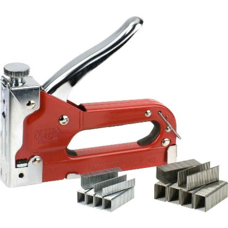 kwb Nagler Handtacker-Set, TACK 140 mit stufenloser Schlagkraftregulierung – Bild 2