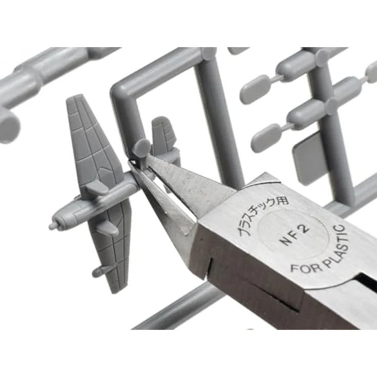 TAMIYA Seitenschneider Fein-Spitz Kunststoff - hochwertiges Modellbau Werkzeug aus Edelstahl - präzises Ausschneiden von kleinen Kunststoffteilen - 74123 – Bild 3