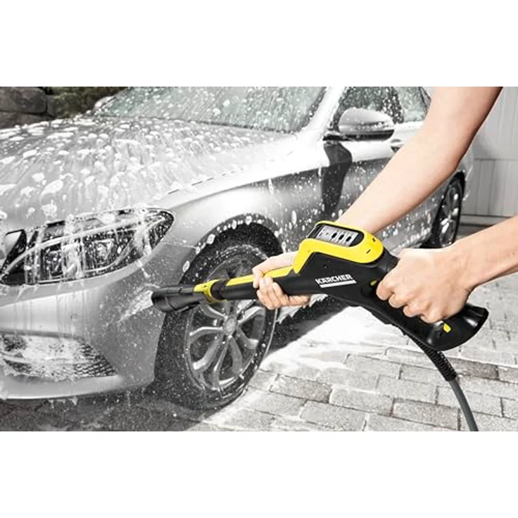 Kärcher Hochdruckreiniger K 5 Premium Smart Control Flex, Bluetooth-Verbindung und Boost Mode, gelb – Bild 6