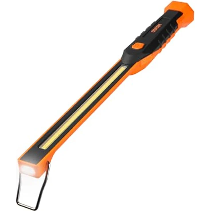 OSRAM LEDinspect SLIM 250, Arbeitsleuchte mit 250 Lumen, 6000K weißem Licht, 180°-Ratschenmechanismus und Aufhängehaken – Bild 9