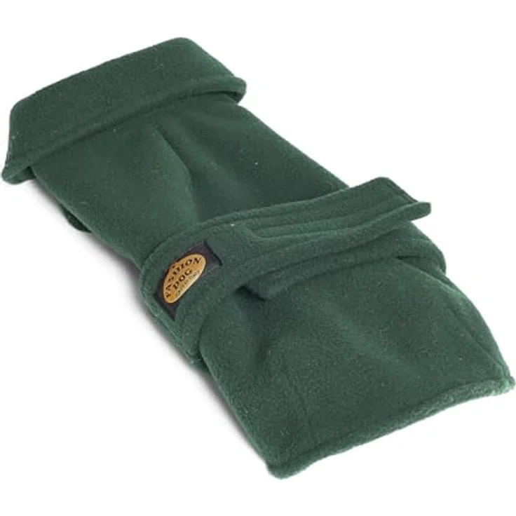 Fashion Dog Fleece-Hundemantel - Grün - 33 cm, atmungsaktiv, wärmend und strapazierfähig – Bild 2