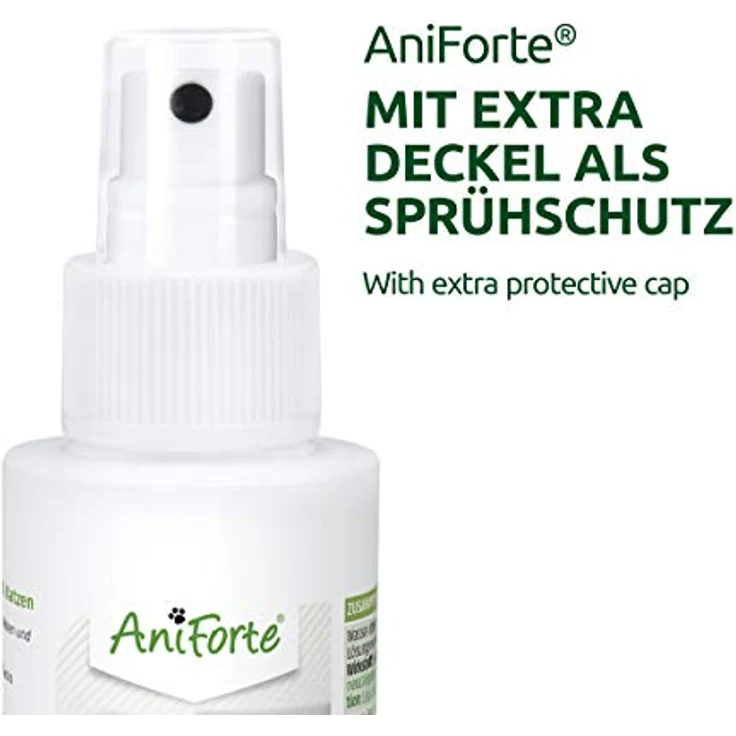 AniForte Milbenspray für Hunde & Katzen 100 ml - Antimilbenspray zur effektiven Abwehr von Insekten, Parasiten & Ungeziefer, Milbenstop & Milbenschutz bei Milbenbefall – Bild 3