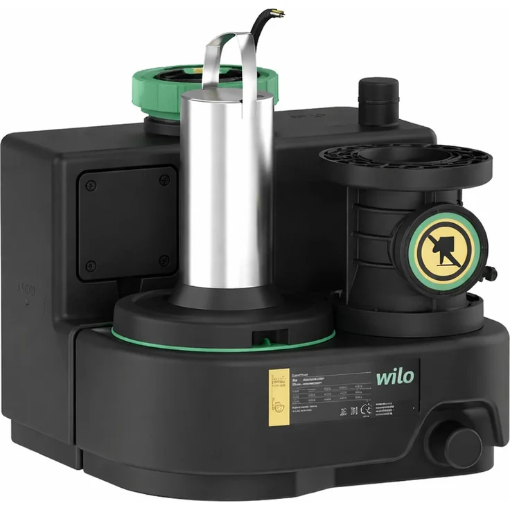 Wilo DrainLift SANI-S.11M/1, Abwasser-Hebeanlage mit Netzunabhängigem Alarm, 230 V, vollüberflutbar, für fäkalienhaltiges Abwasser