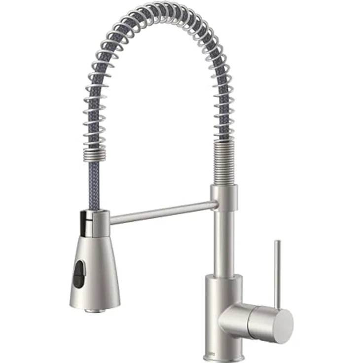 Lenz Küchenarmatur KALANI², Nickelfrei mit flexibler Pendelbrause und Anti-Fingerabdruck Oberfläche