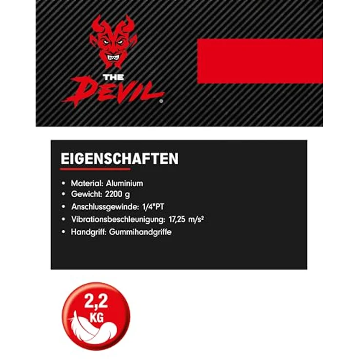 KS TOOLS Werkzeuge-Maschinen GmbH 3-4'' THE DEVIL Hochleistungs-Druckluft-Schlagschrauber, 2000Nm 515.3400 – Bild 5