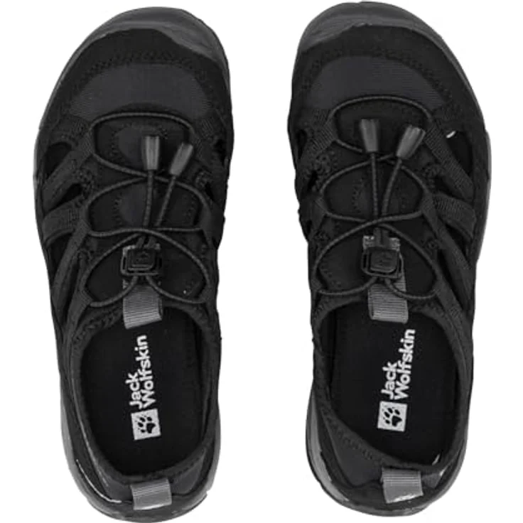 Jack Wolfskin VILLI SANDAL K Sandale, Komfortable Sicherheitssandalen für Kinder, Blau – Bild 7