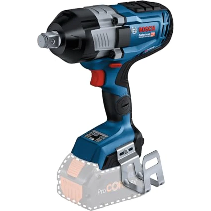 Bosch Professional BITURBO Akku Drehschlagschrauber GDS 18V-1600 HC, 1.600 Nm Anziehmoment, 2.200 Nm Losbrechmoment, inkl. Leiterclip – Bild 1