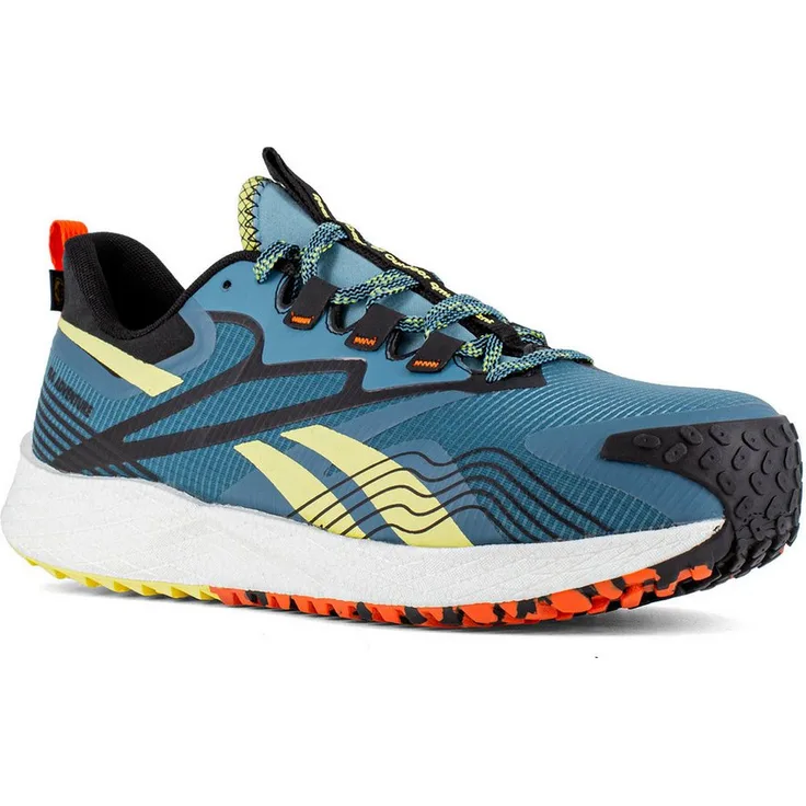 Reebok Sicherheitsschuh mit Komposit-Zehenschutzkappe, metallfrei, rutschfest, schwarz