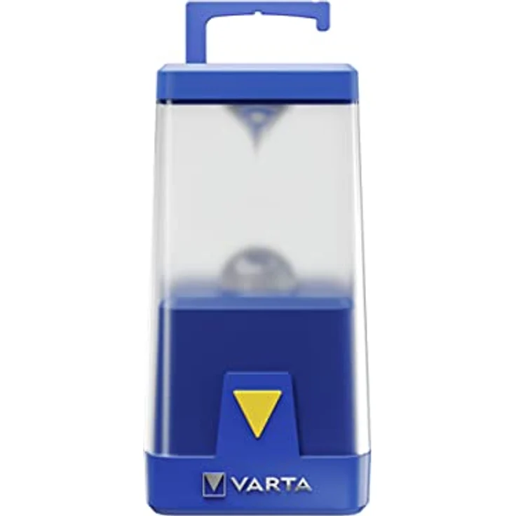 Varta Outdoor Ambiance Laterne L20, 400 Lumen, blau, spritzwassergeschützt, dimmbar, mit abnehmbarer Außenlinse, 6 Farbmodi – Bild 2