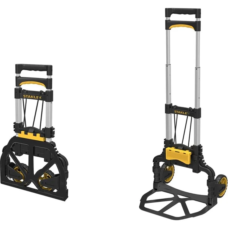 Stanley SXWTD-FT501, 60 kg Klappbare Sackkarre mit Korbhalterung, Silver