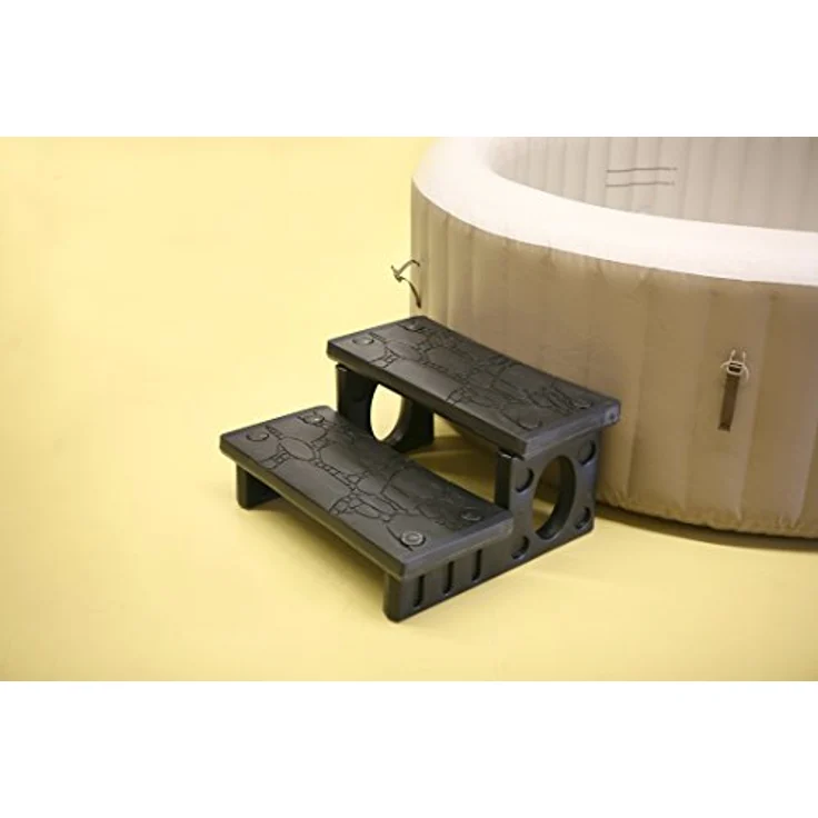 Kunststoff Doppelstufe für Whirlpools 69x63x34cm – Bild 4